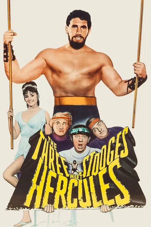 The Three Stooges Meet Hercules official trailer poster