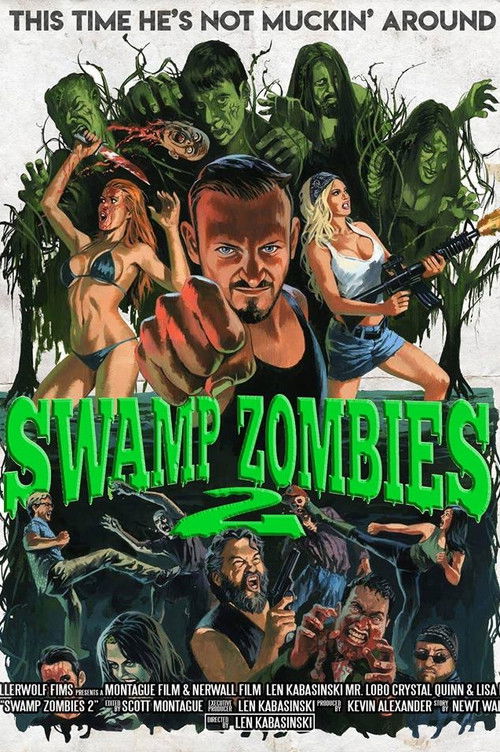 Swamp Zombies 2 official trailer poster