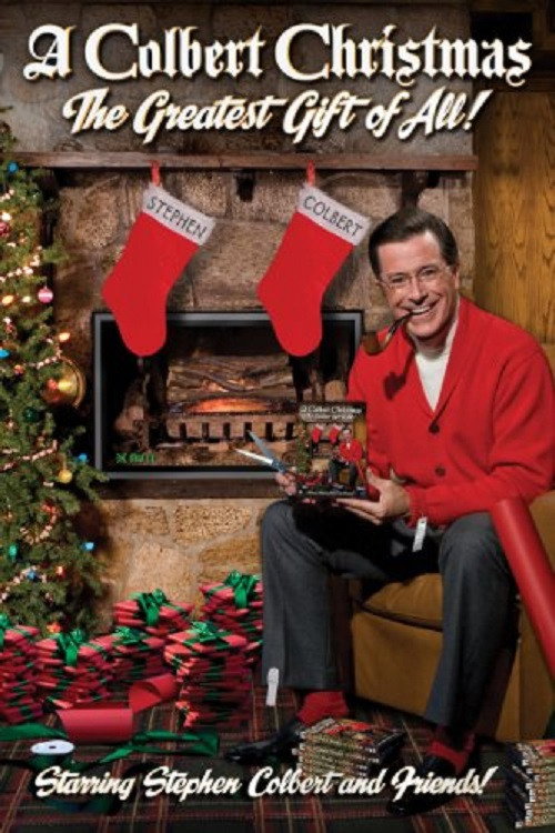 A Colbert Christmas: The Greatest Gift of All! official trailer poster