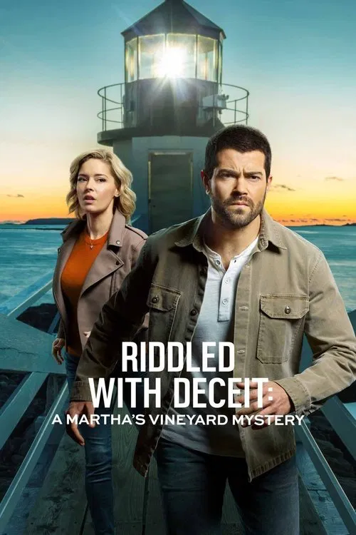 Riddled with Deceit: A Martha's Vineyard Mystery official trailer poster