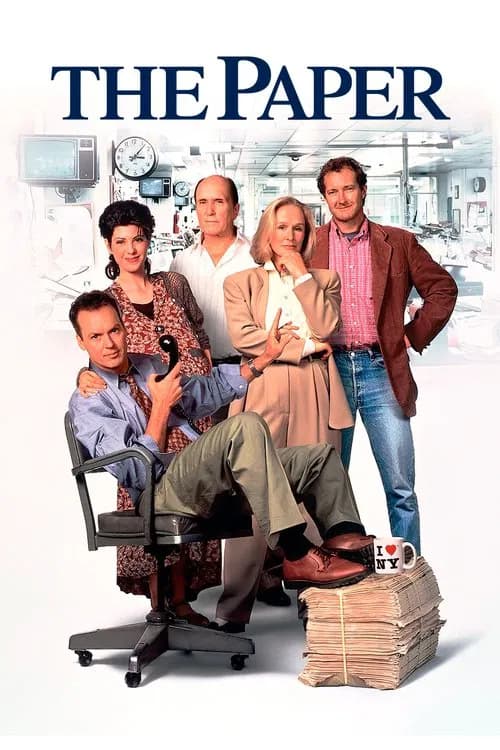 The Paper official trailer poster
