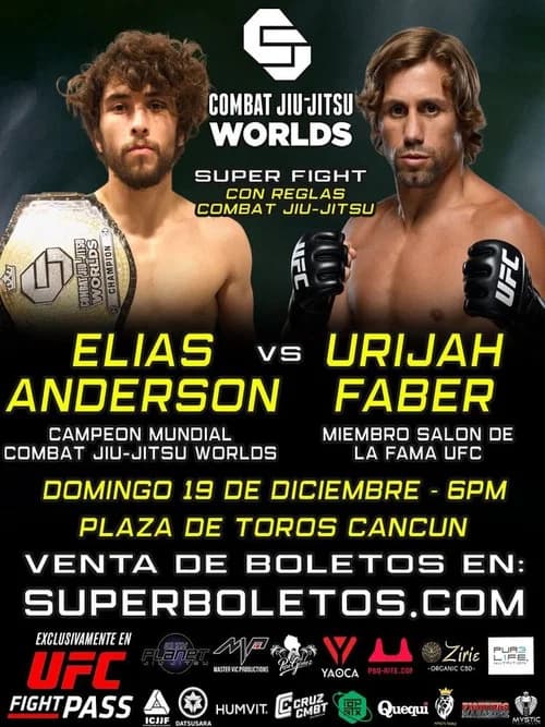 Combat Jiu-Jitsu Worlds: Elias Anderson vs. Urijah Faber official trailer poster