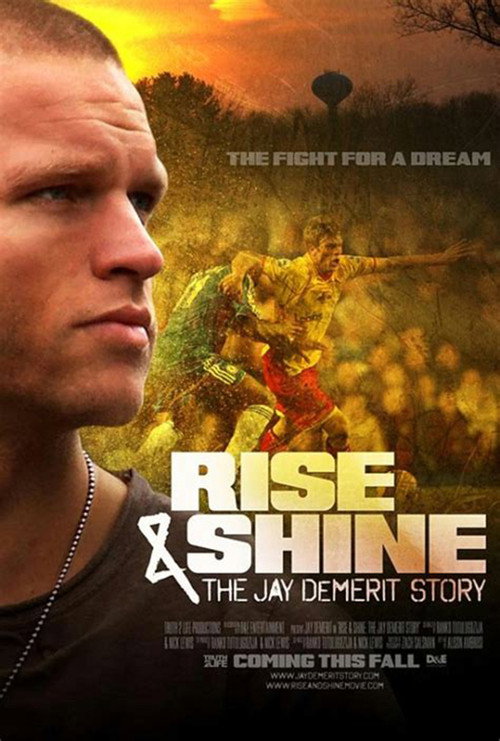 Rise & Shine: The Jay DeMerit Story official trailer poster