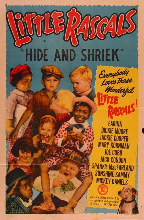 Hide and Shriek official trailer poster