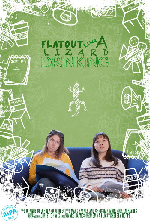 Flat Out Like a Lizard Drinking official trailer poster