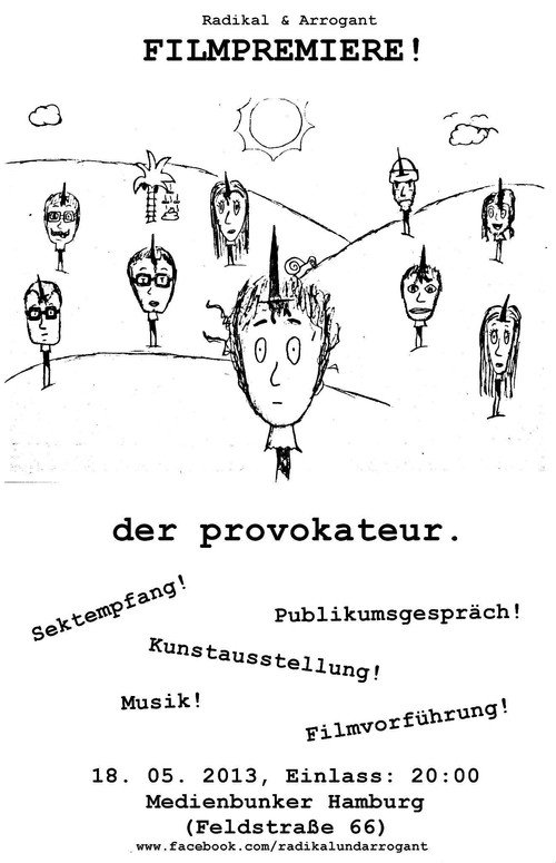der provokateur. official trailer poster
