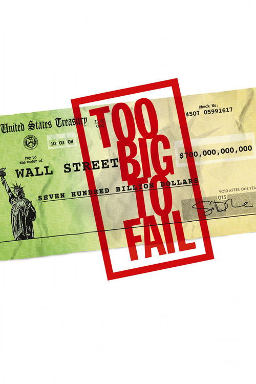Too Big to Fail official trailer poster