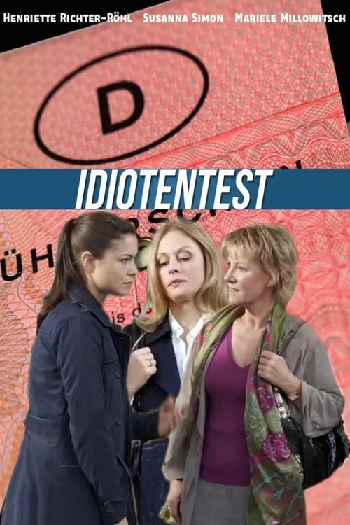 Idiotentest official trailer poster