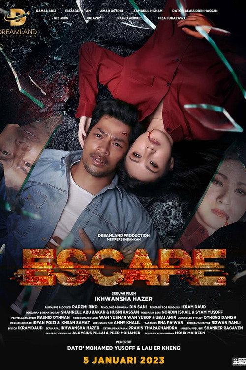 Sinopsis Filem Escape official trailer poster