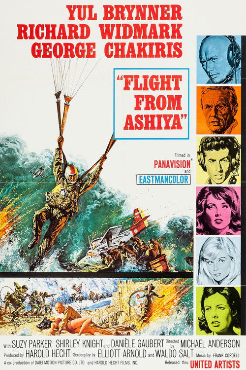 Flight from Ashiya official trailer poster