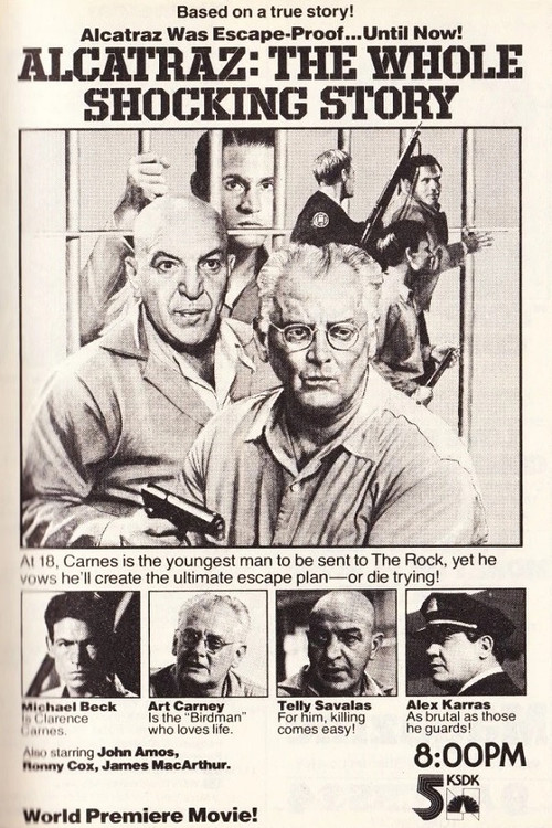 Alcatraz: The Whole Shocking Story official trailer poster