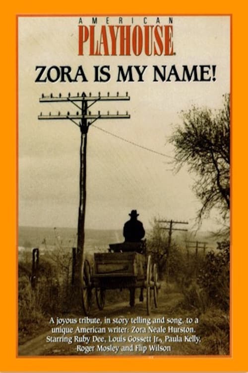 Zora is My Name! official trailer poster