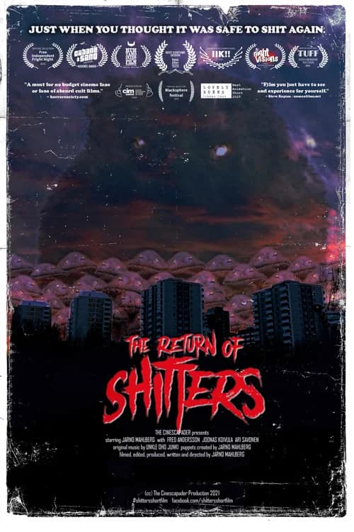 The Return of Shitters official trailer poster