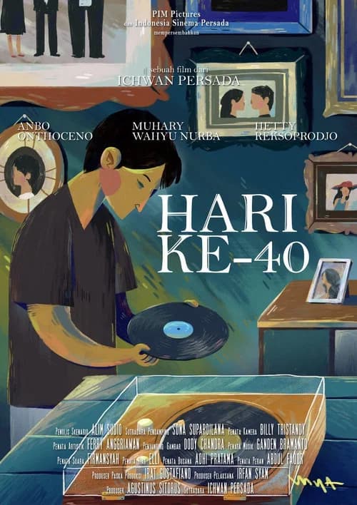 Hari Ke-40 official trailer poster