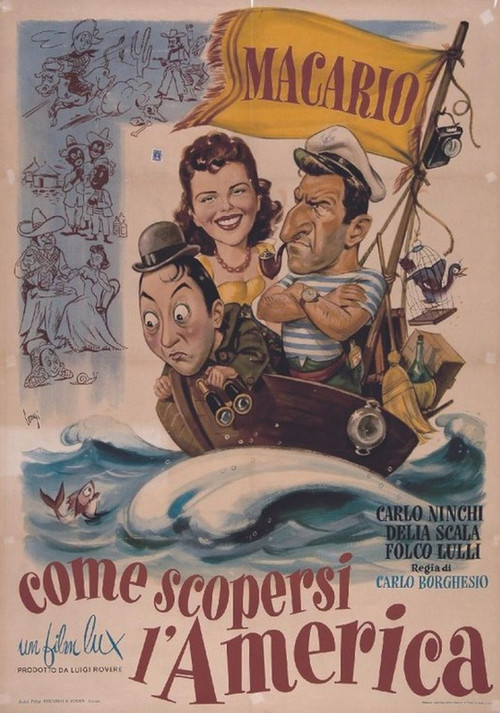 Come scopersi l'America official trailer poster