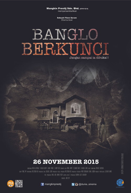 Banglo Berkunci official trailer poster