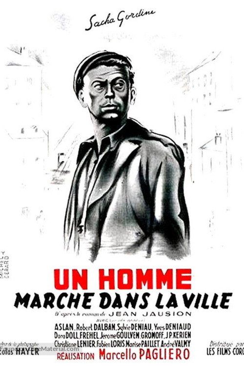 A Man Walks in the City official trailer poster