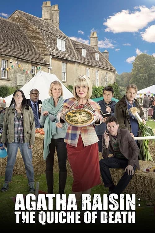 Agatha Raisin and the Quiche of Death official trailer poster