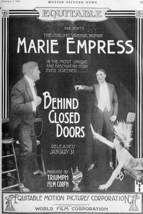 Behind Closed Doors official trailer poster