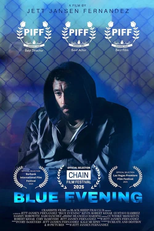 Blue Evening official trailer poster