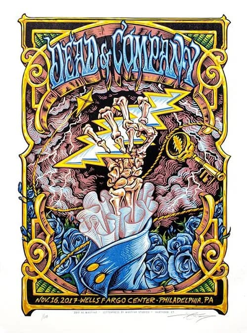 Dead & Company: 2017.11.16 - Wells Fargo Center - Philadelphia, PA official trailer poster