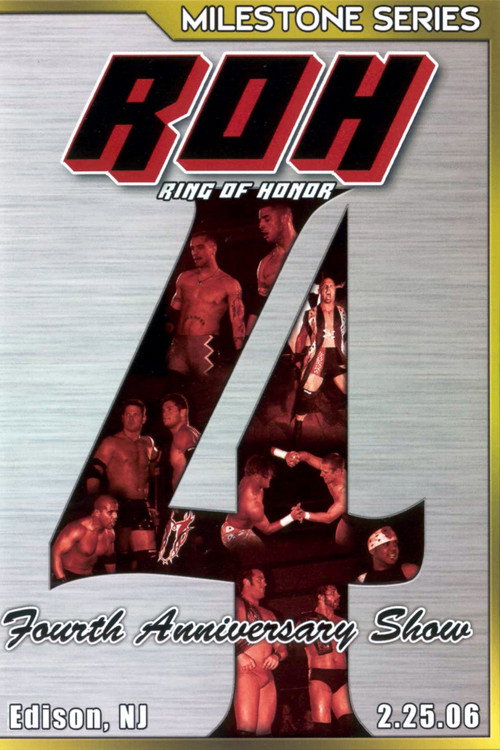 ROH: Fourth Anniversary Show official trailer poster