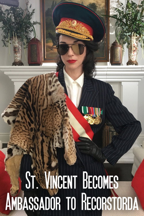 St. Vincent Becomes Ambassador to Recorstorda official trailer poster