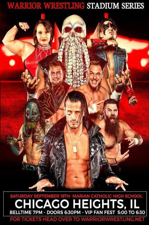 Warrior Wrestling Stadium Series Night 2 official trailer poster