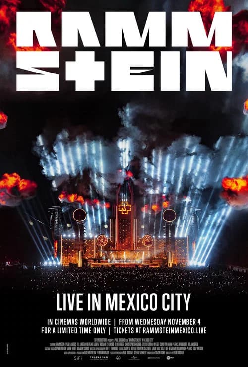 Rammstein - Live in Mexico City official trailer poster
