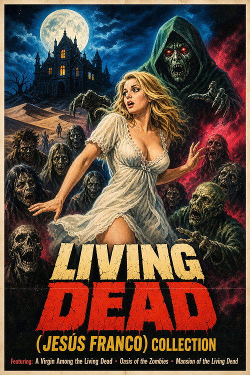 Living Dead (Jesús Franco) Collection official trailer poster