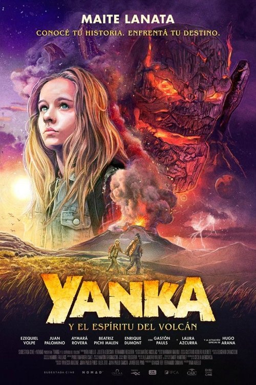 Yanka y el espíritu del volcán official trailer poster