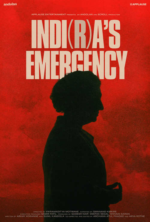 Indi(r)a's Emergency official trailer poster