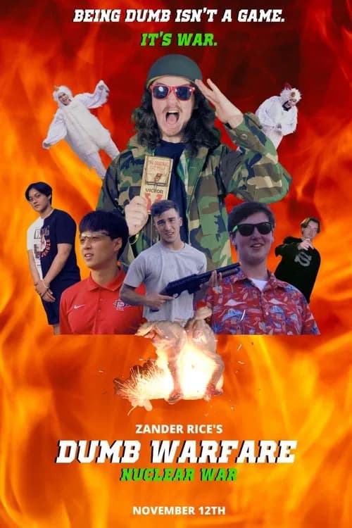 Dumb Warfare: Nuclear War official trailer poster