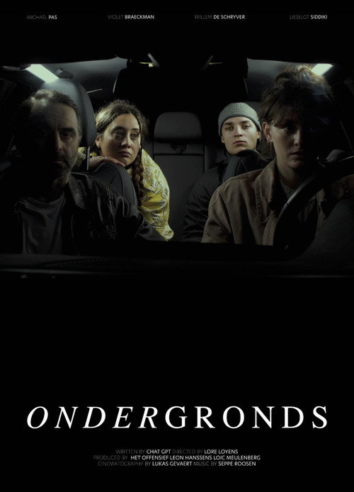 Ondergronds official trailer poster