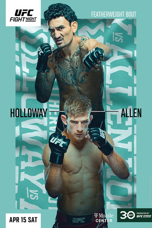 UFC on ESPN 44: Holloway vs. Allen official trailer poster