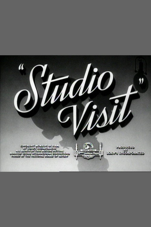 Studio Visit official trailer poster