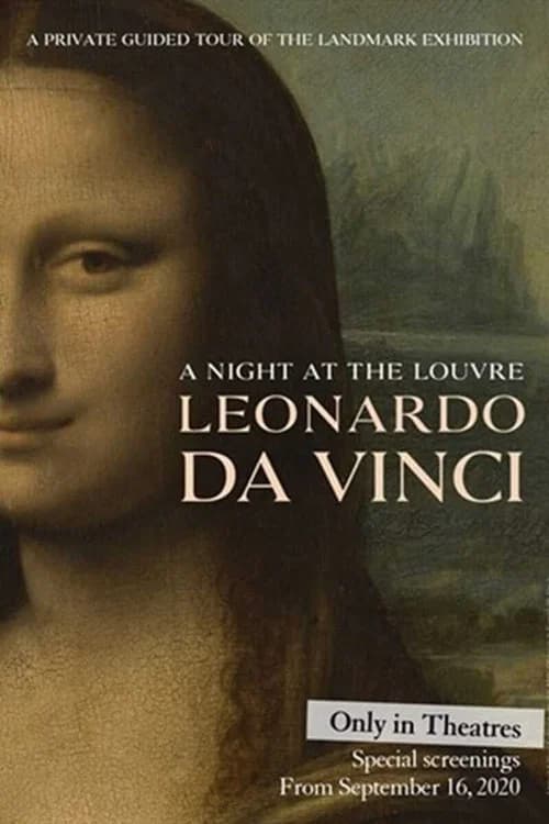 A Night at the Louvre: Leonardo da Vinci official trailer poster