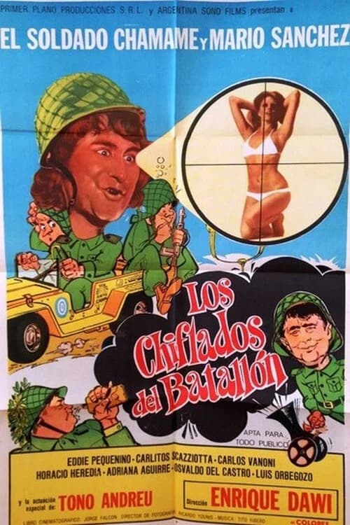 Los chiflados del batallón official trailer poster