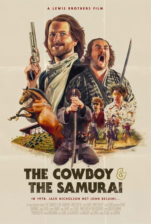 The Cowboy and The Samurai official trailer poster