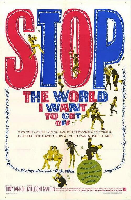 Stop the World: I Want to Get Off official trailer poster