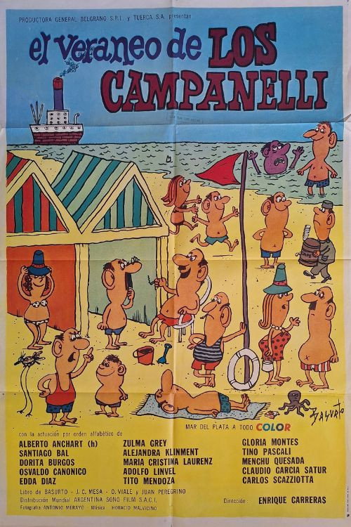 El veraneo de los Campanelli official trailer poster