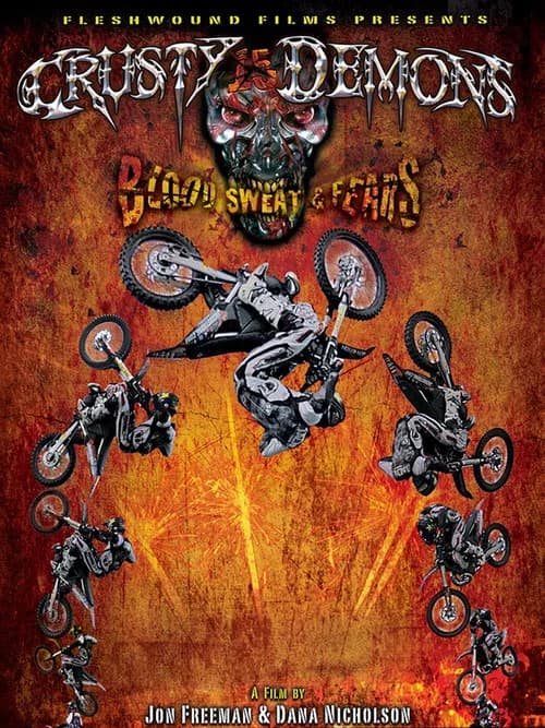 Crusty Demons 15: Blood Sweat & Fears official trailer poster