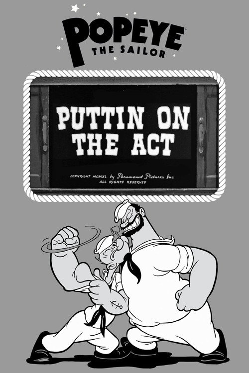 Puttin on the Act official trailer poster