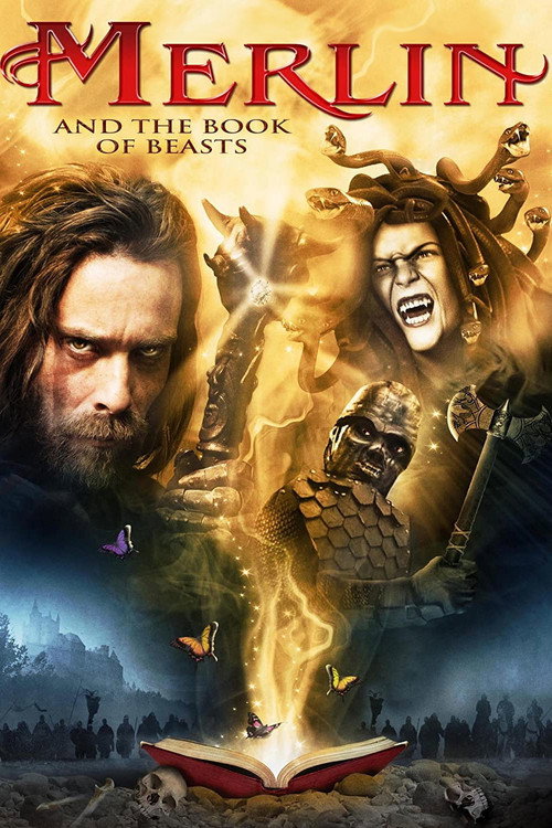 Merlin and the Book of Beasts official trailer poster