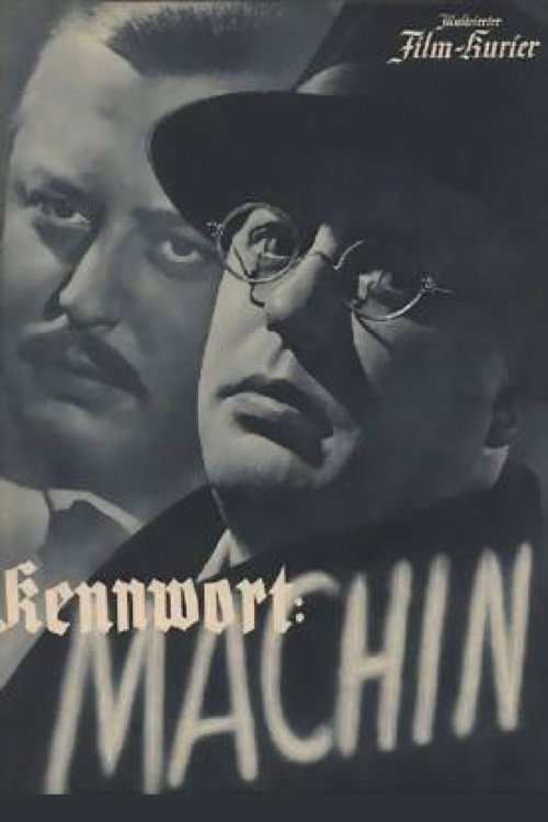 Kennwort Machin official trailer poster