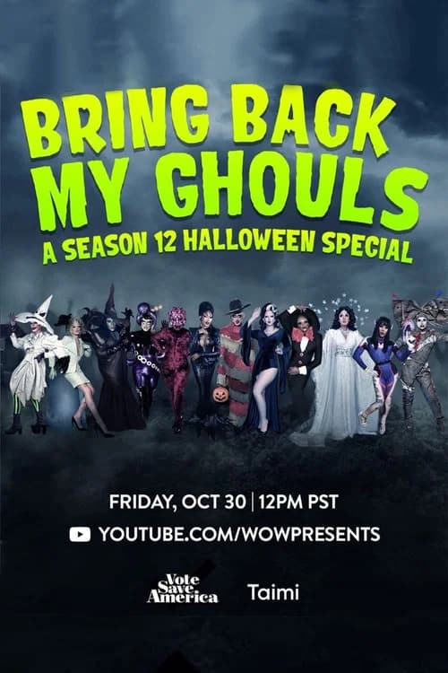 RuPaul's Drag Race: Bring Back My Ghouls official trailer poster
