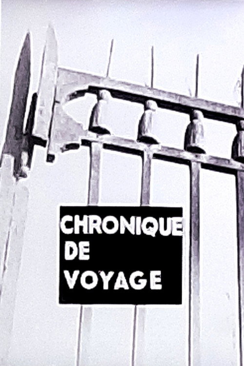 Chronique de voyage official trailer poster