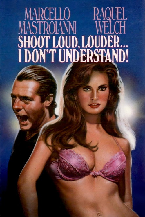 Shoot Loud, Louder... I Don't Understand official trailer poster