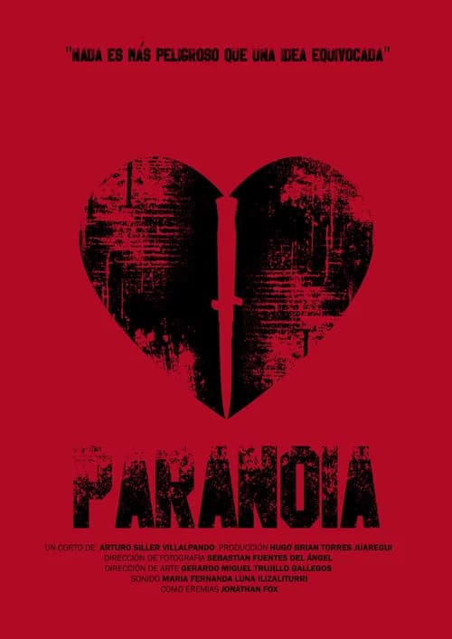 Paranoia official trailer poster