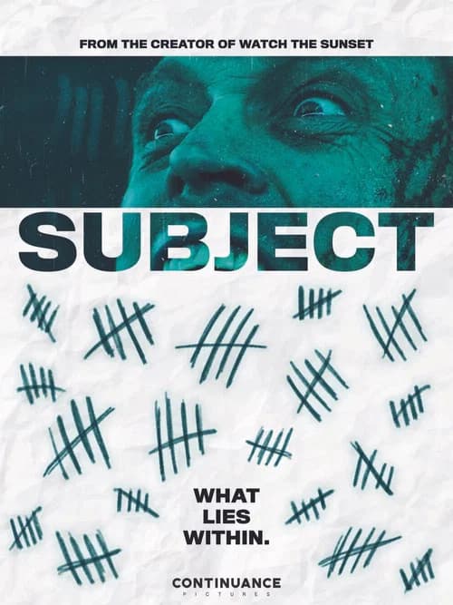 Subject official trailer poster